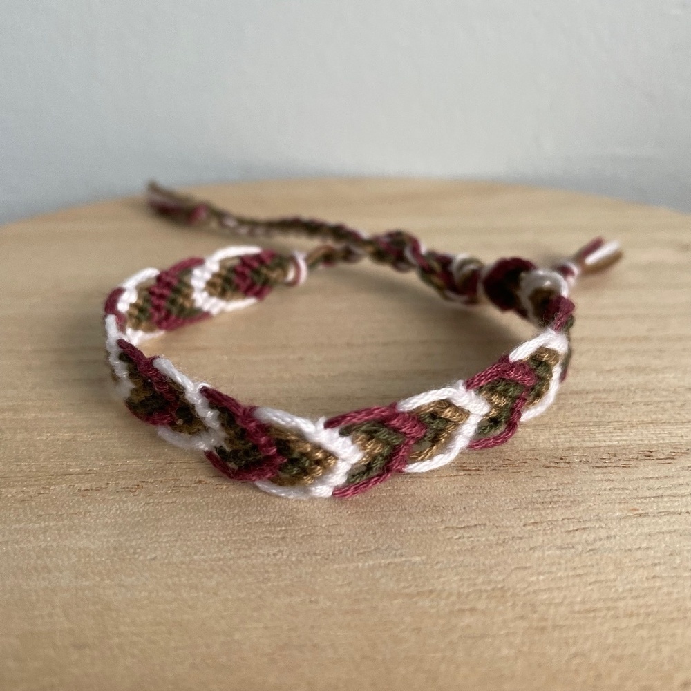 Plumberry Woven Bracelet